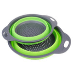 Eco-Friendly Foldable Silicone Colander