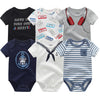 Set of 6 Baby Romper Set