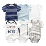 Set of 6 Baby Romper Set