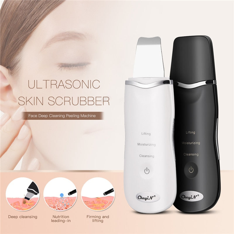 Ultrasonic Facial Skin Scrubber