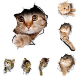 Realistic Cat Wall Sticker