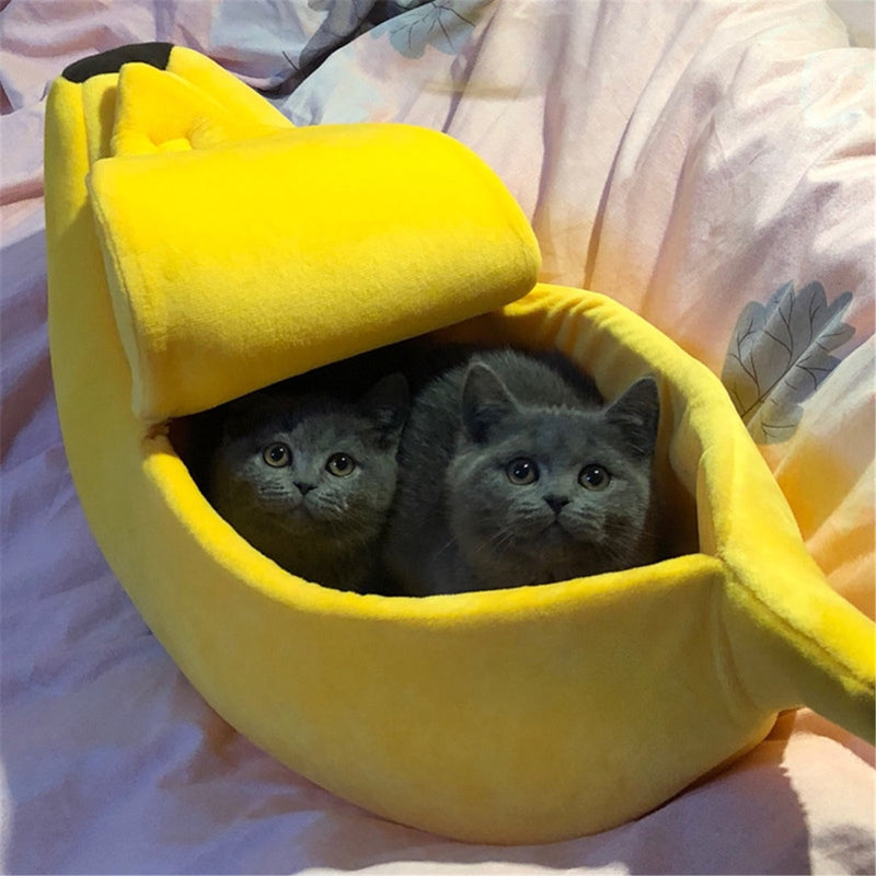 Banana Shaped Pet Bed